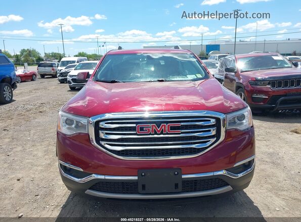 1GKKNSLS3HZ142017 2017 GMC ACADIA Red Սարքավորումների վահանակի տեսք