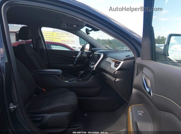 1GKKNSLS5KZ253739 2019 GMC ACADIA Blue Widok wnętrza z przodu