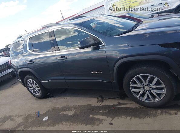 1GKKNSLS5KZ253739 2019 GMC ACADIA Blue Widok wnętrza z tyłu