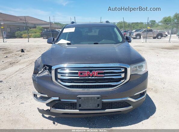 1GKKNSLS6HZ181930 2017 GMC ACADIA Gray Սարքավորումների վահանակի տեսք