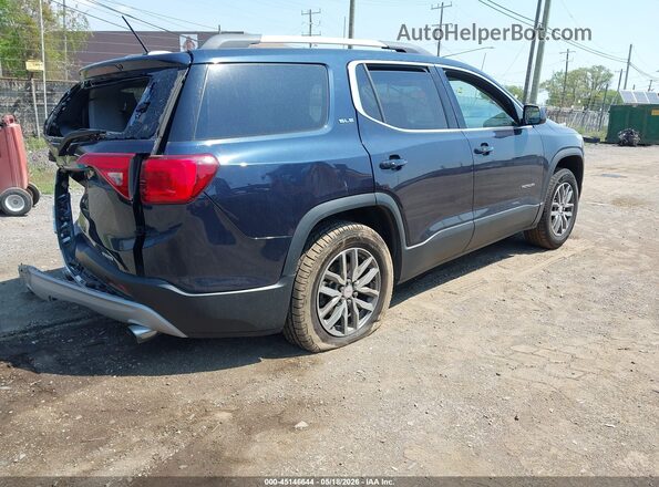 1GKKNSLS7HZ160472 2017 GMC ACADIA Blue Rear right
