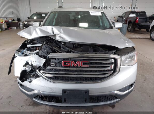 1GKKNSLS7HZ225532 2017 GMC ACADIA Silver ხელსაწყოთა პანელის ხედი