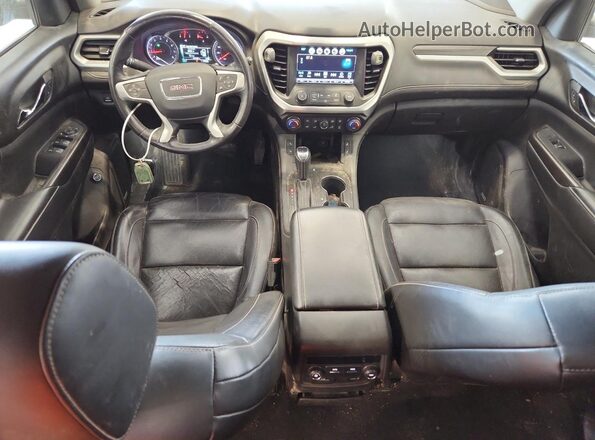 1GKKNULS6JZ123723 2018 GMC ACADIA Синий Вид панели приборов
