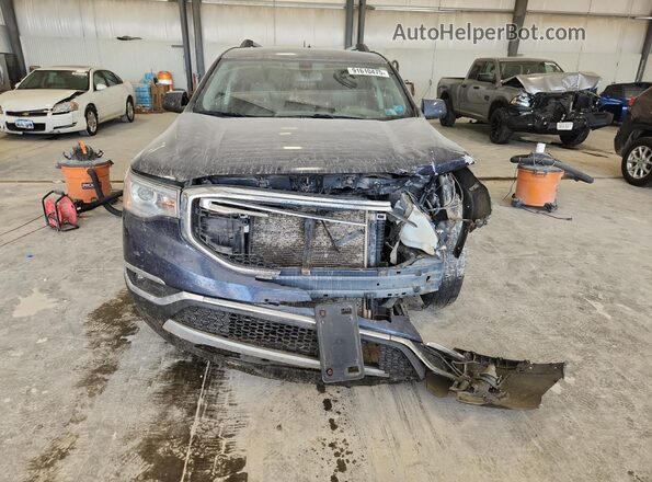 1GKKNULS6JZ123723 2018 GMC ACADIA Синий Вид спереди