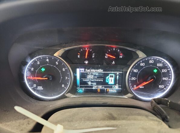 1GKKNULS6JZ123723 2018 GMC ACADIA Синий Вид щитка приборов