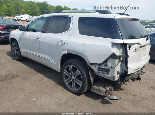 1GKKNXLS0HZ164716 2017 GMC ACADIA White Հետևի ձախ