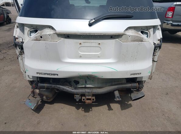 1GKKNXLS0HZ164716 2017 GMC ACADIA White Դիմացի տեսք