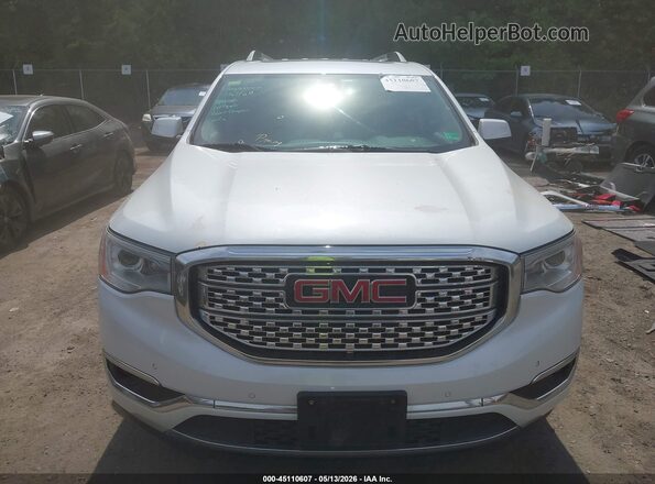 1GKKNXLS0HZ164716 2017 GMC ACADIA White Սալոնի հետևի տեսք