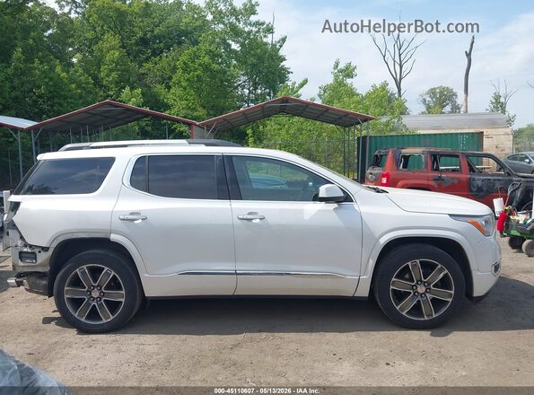 1GKKNXLS0HZ164716 2017 GMC ACADIA White Սալոնի 360 աստիճան տեսք