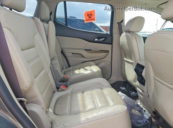 1GKKNXLS0HZ239754 2017 GMC ACADIA Gray Vista interior trasera
