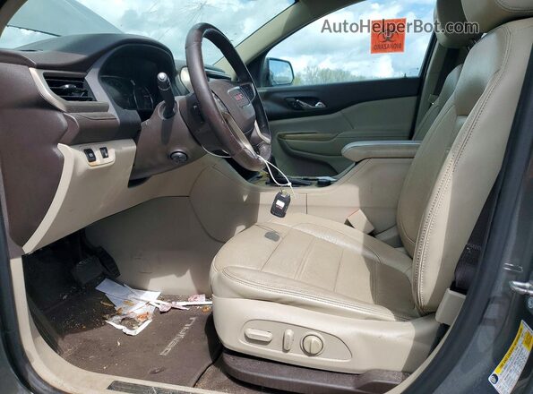 1GKKNXLS0HZ239754 2017 GMC ACADIA Gray Vista interior delantera