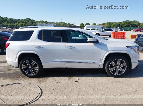 1GKKNXLS0KZ229197 2019 GMC ACADIA Белый Вид задней части салона