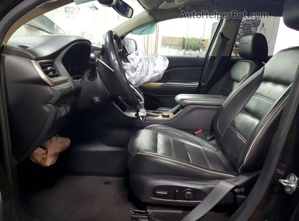1GKKNXLS1JZ201407 2018 GMC ACADIA Black Front interior view