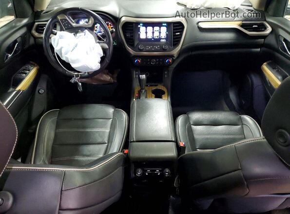 1GKKNXLS1JZ201407 2018 GMC ACADIA Black Dashboard view