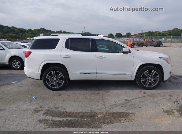 1GKKNXLS1KZ170368 2019 GMC ACADIA White Widok wnętrza z tyłu