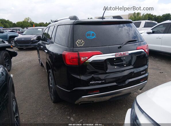 1GKKNXLS2HZ226875 2017 GMC ACADIA Black Rear left