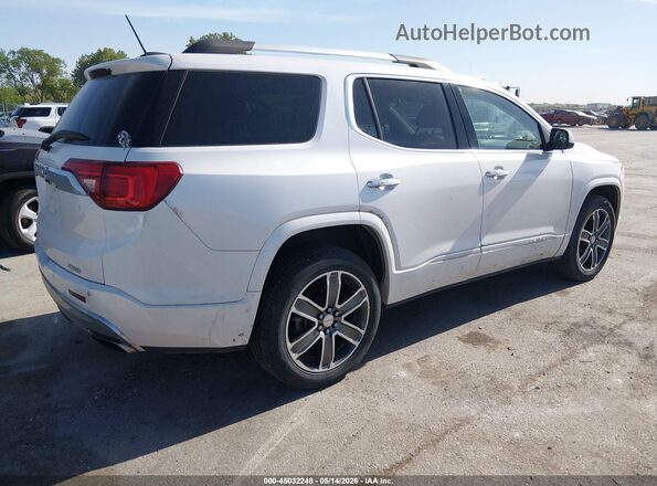 1GKKNXLS2HZ318729 2017 GMC ACADIA White Rear right