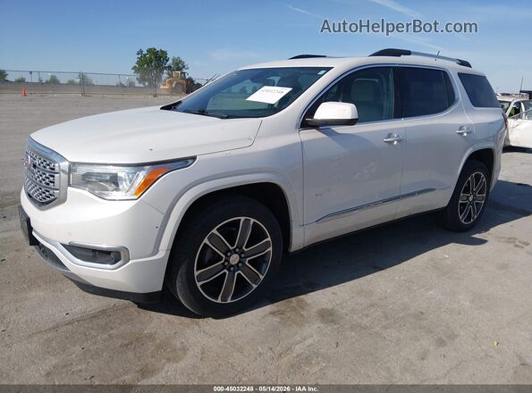 1GKKNXLS2HZ318729 2017 GMC ACADIA White Front left