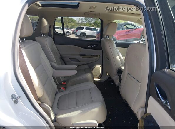 1GKKNXLS2HZ318729 2017 GMC ACADIA White VIN sticker view