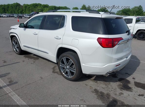 1GKKNXLS2JZ103874 2018 GMC ACADIA White 