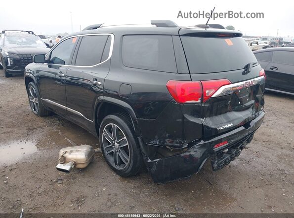 1GKKNXLS2KZ181668 2019 GMC ACADIA Black Tył lewy