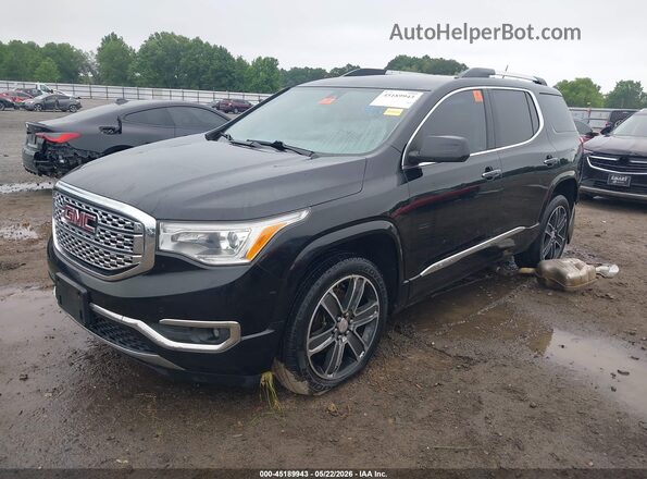 1GKKNXLS2KZ181668 2019 GMC ACADIA Black Przód lewy