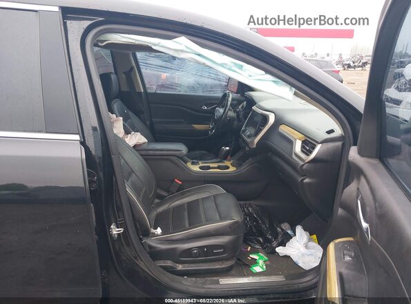 1GKKNXLS2KZ181668 2019 GMC ACADIA Black Widok wnętrza z przodu