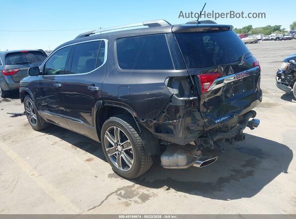 1GKKNXLS3KZ133967 2019 GMC ACADIA Черный Задняя левая четверть