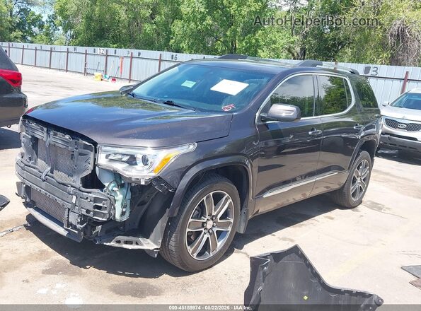 1GKKNXLS3KZ133967 2019 GMC ACADIA Черный Передняя левая четверть