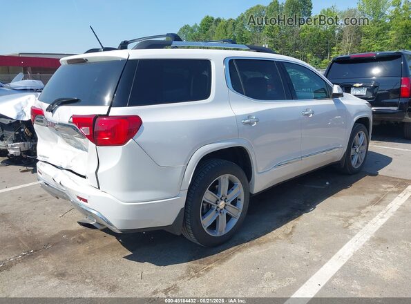 1GKKNXLS3KZ201782 2019 GMC ACADIA White Tył prawy
