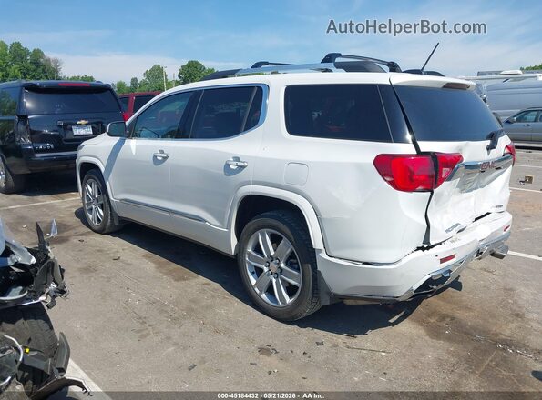 1GKKNXLS3KZ201782 2019 GMC ACADIA White Tył lewy