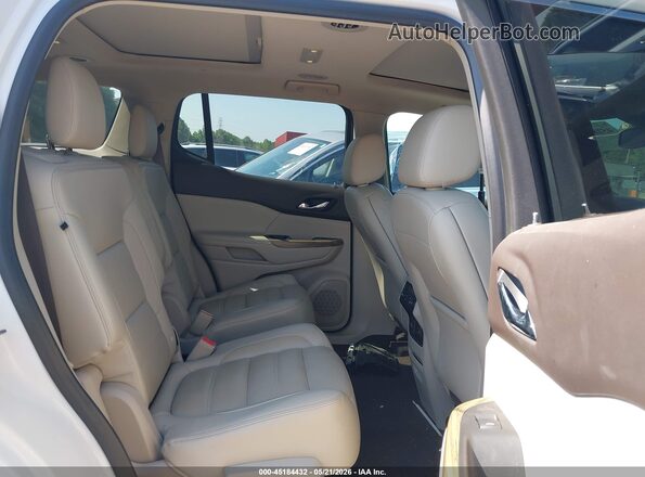 1GKKNXLS3KZ201782 2019 GMC ACADIA White Widok naklejki z numerem VIN