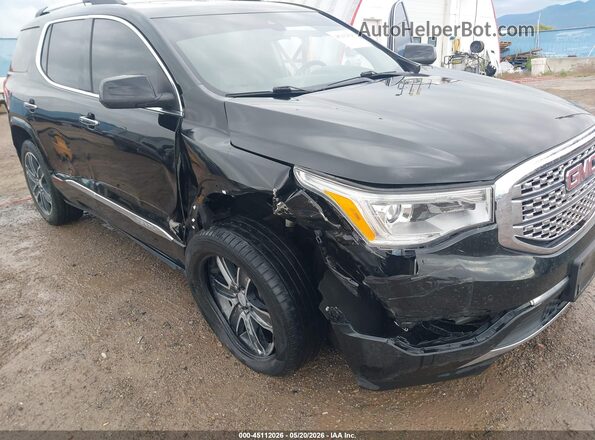 1GKKNXLS4KZ131208 2019 GMC ACADIA DENALI Black Widok z przodu