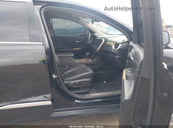 1GKKNXLS4KZ131208 2019 GMC ACADIA DENALI Black Widok wnętrza z przodu
