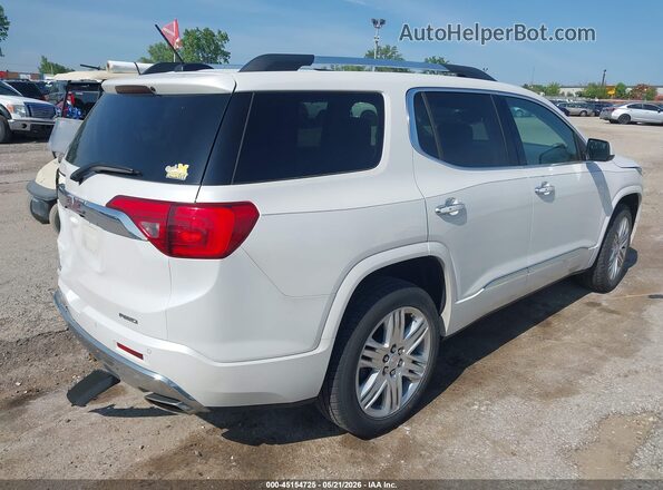 1GKKNXLS5JZ176334 2018 GMC ACADIA White Задня права чверть