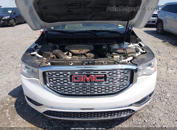 1GKKNXLS6HZ320709 2017 GMC ACADIA Белый Вид сзади