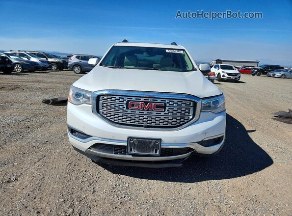 1GKKNXLS8JZ192186 2018 GMC ACADIA White Front view