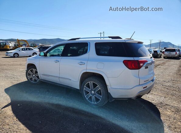 1GKKNXLS8JZ192186 2018 GMC ACADIA White Rear left
