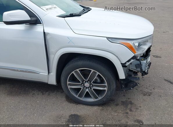 1GKKNXLS9JZ236714 2018 GMC ACADIA White 