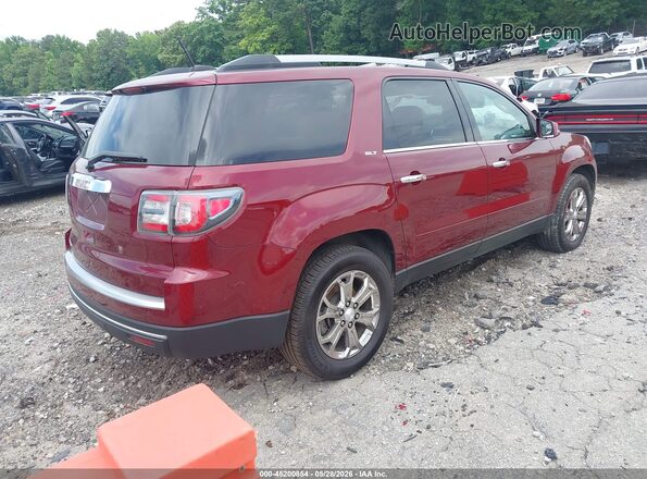 1GKKRRKD7GJ112290 2016 GMC ACADIA Red Tył prawy