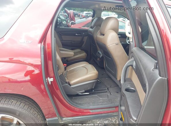 1GKKRRKD7GJ112290 2016 GMC ACADIA Red Widok naklejki z numerem VIN