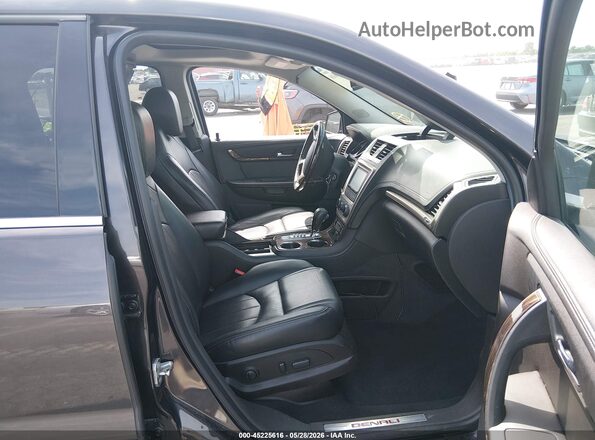 1GKKRTKD1GJ266751 2016 GMC ACADIA Gray Widok wnętrza z przodu