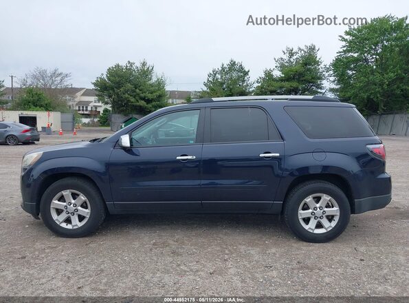 1GKKVPKD2GJ212734 2016 GMC ACADIA Dark Blue Widok wnętrza 360 stopni