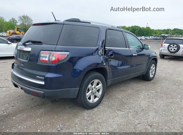 1GKKVPKD2GJ212734 2016 GMC ACADIA Dark Blue Tył prawy