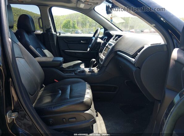 1GKKVRKD2GJ338622 2016 GMC ACADIA Black წინა სალონის ხედი