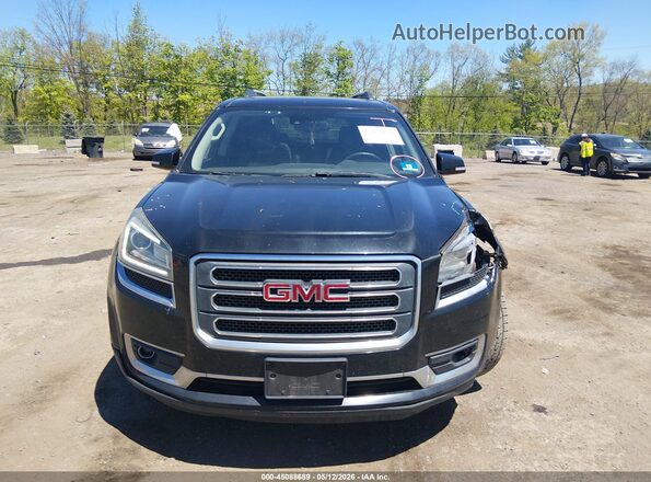 1GKKVRKD2GJ338622 2016 GMC ACADIA Black ხელსაწყოთა პანელის ხედი
