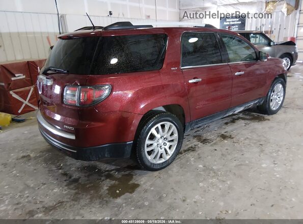 1GKKVRKD9GJ312082 2016 GMC ACADIA Red Задня права чверть