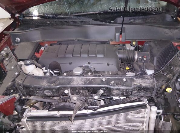1GKKVRKD9GJ312082 2016 GMC ACADIA Red Вид ззаду