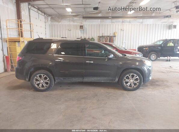 1GKKVRKDXGJ265323 2016 GMC ACADIA Black უკანა სალონის ხედი