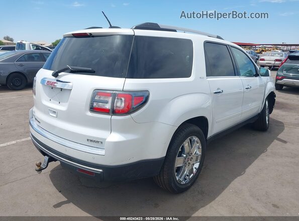 1GKKVSKD2HJ225357 2017 GMC ACADIA White Trasero derecho